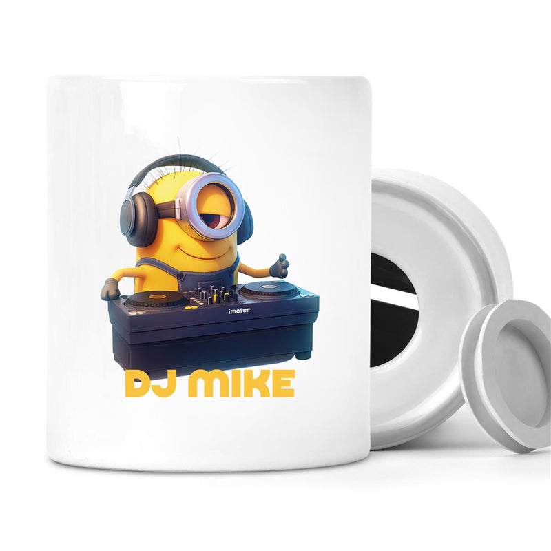 Spardose Minions Kinder Minion 9 DJ Wunschname personalisiert