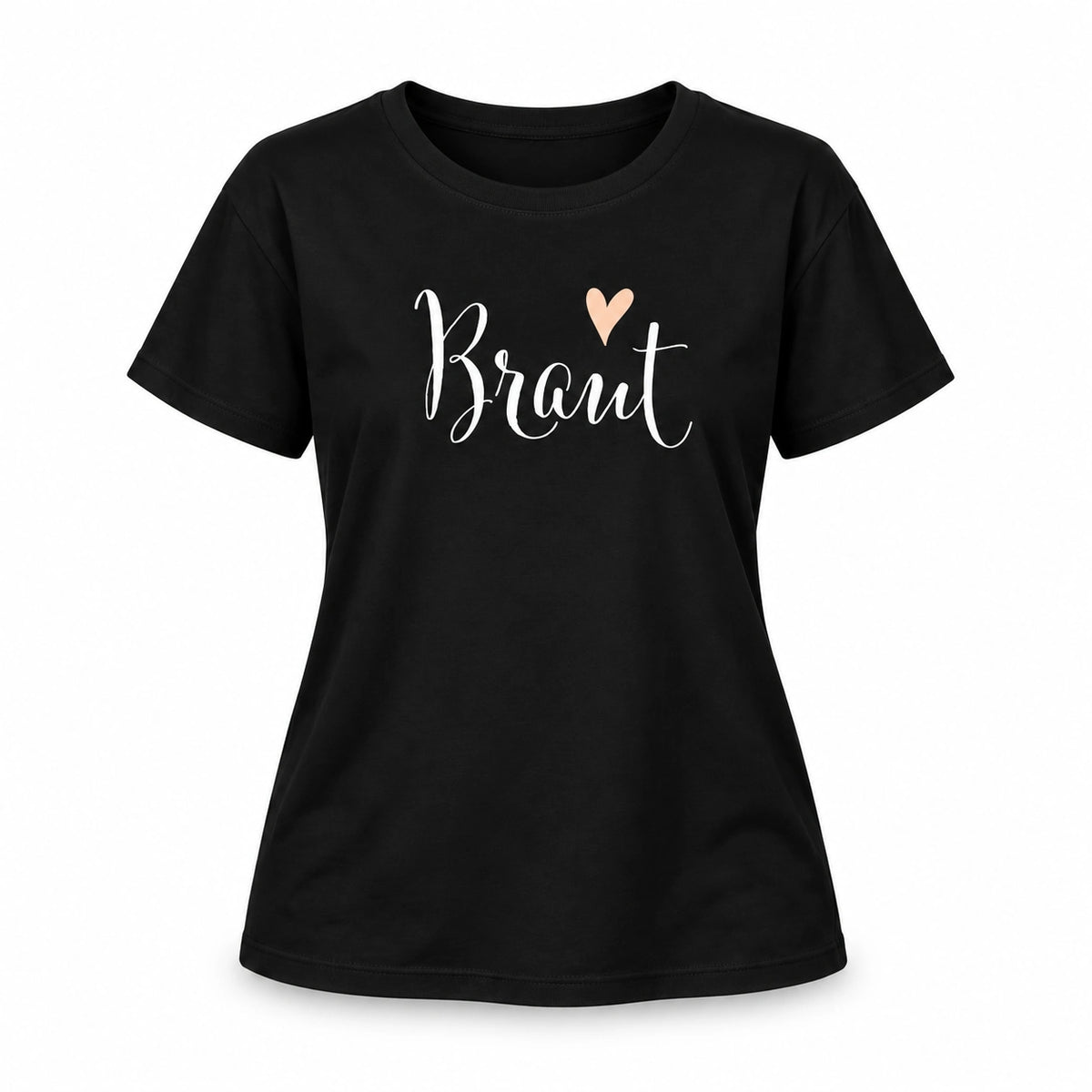 MUCKKI-PRO:44d6e15e168a61caa0172108e3a1cbf7e6e97db660cef83fa46cca58db89c320:T-Shirt Braut & Team-Braut 05 Damen-Shirt für den Junggesellinnenabschied – Braut / Schwarz / S