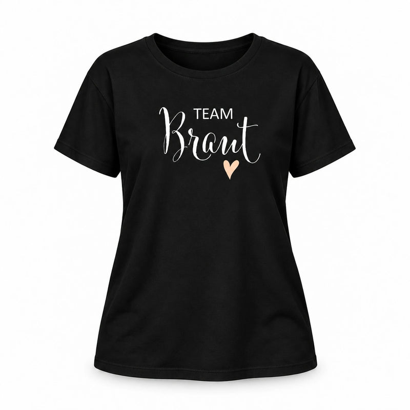 T-Shirt Braut & Team-Braut 05 Damen-Shirt für den Junggesellinnenabschied