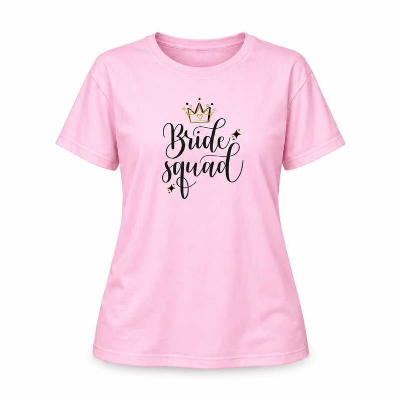 T-Shirt Bride & Bride-Squad 03– Damen-Shirt für den Junggesellinnenabschied