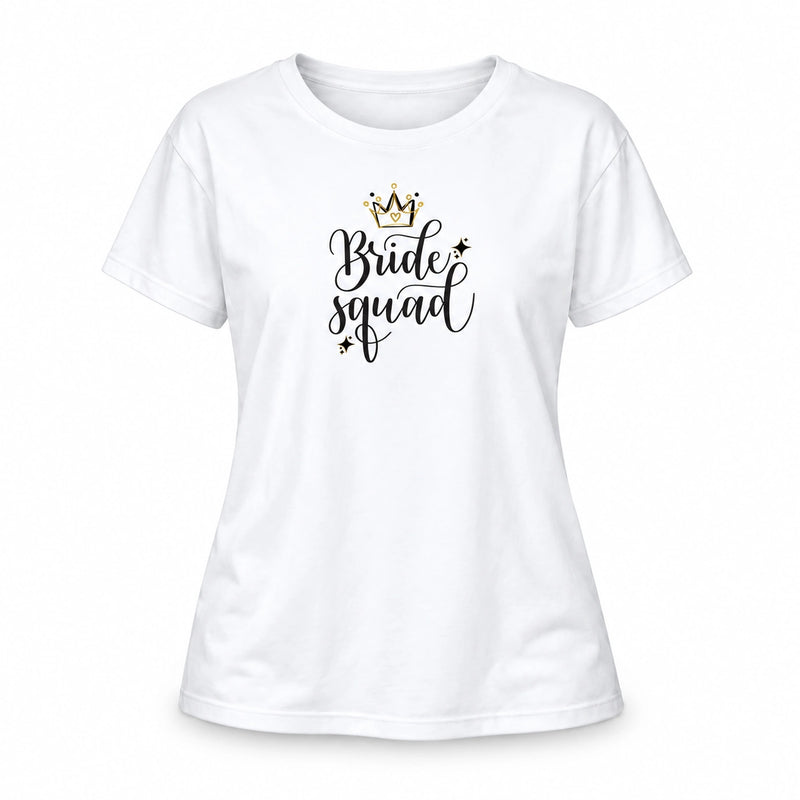 T-Shirt Bride & Bride-Squad 03– Damen-Shirt für den Junggesellinnenabschied