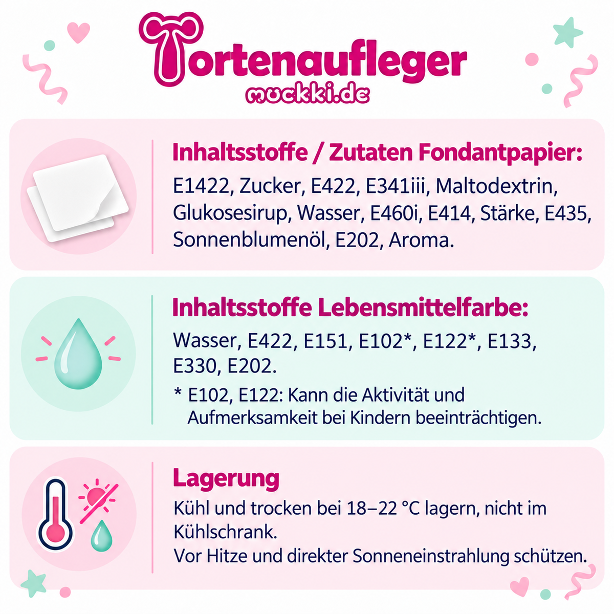 MUCKKI-PRO:96a810be8b418a013006cf75b023a1f8401c5dfe0fb0cf85bc0e16e220e9d956:Tortenaufleger Firmung Vögel 1 Name & Datum (20cm)