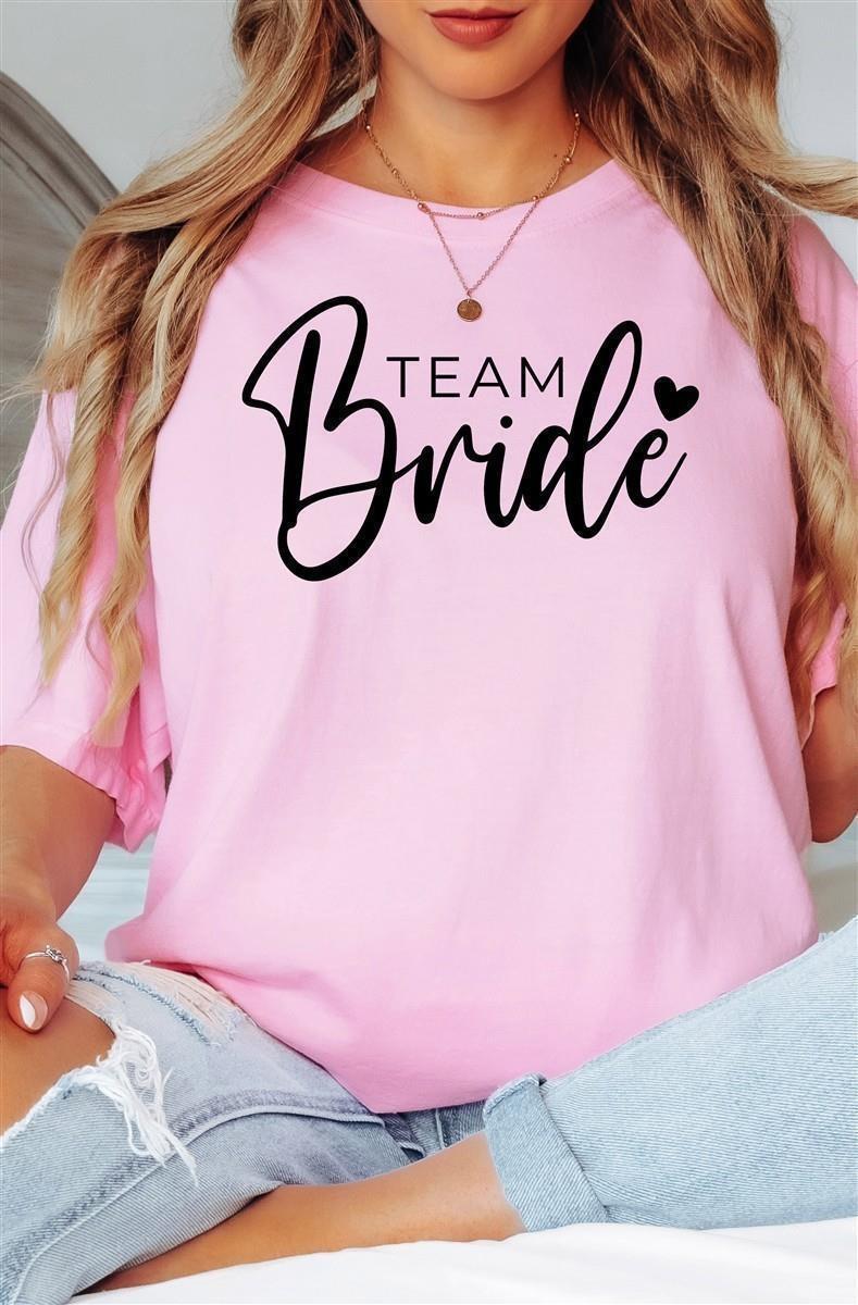 T-Shirt Bride & Team-Bride 01 – Damen-Shirt für den Junggesellinnenabschied