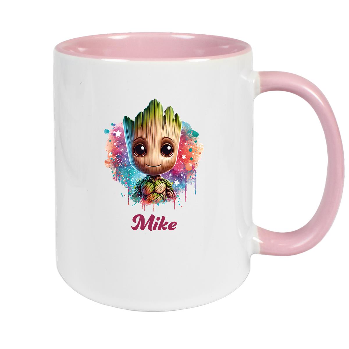 Tasse Baby-Groot 4 Wunschname Keramik Kinderbecher personalisiert versch. Farben
