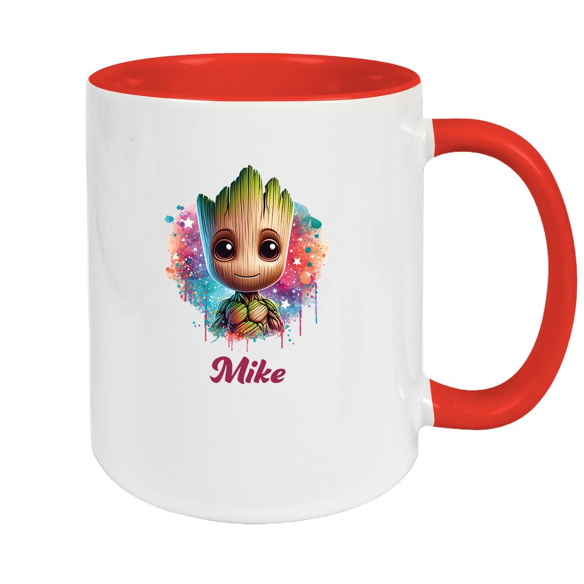 Tasse Baby-Groot 4 Wunschname Keramik Kinderbecher personalisiert versch. Farben