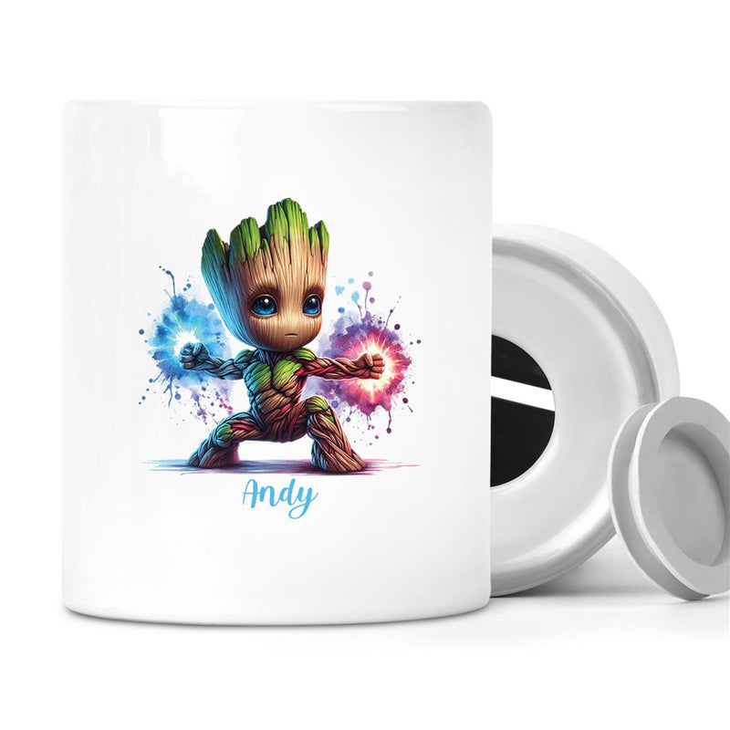 Spardose Groot 8 Wunschname personalisiert