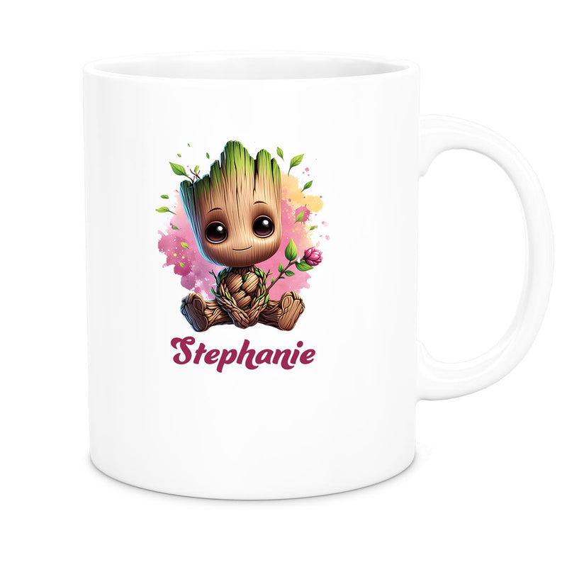 Tasse Baby-Groot 3 Wunschname Keramik Kinderbecher personalisiert versch. Farben