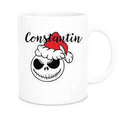 Tasse Wunschname Weihnachten Nightmare before Christmas 10 Keramik versch. Farben