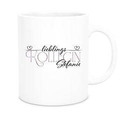 Tasse Wunschname Lieblings-Kollegin 1 personalisiert Keramik versch. Farben
