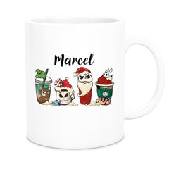 Tasse Wunschname Weihnachten Nightmare before Christmas 9 Keramik versch. Farben