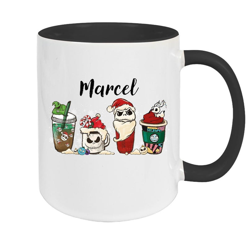 Tasse Wunschname Weihnachten Nightmare before Christmas 9 Keramik versch. Farben