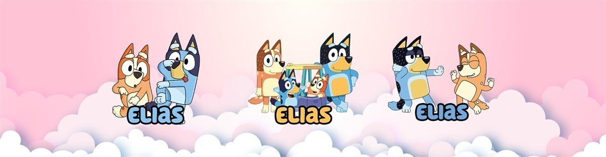 Bluey Tortenaufleger
