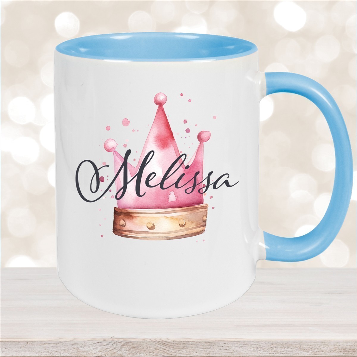 Tasse Krone #1 Wunschname Keramik Kinderbecher personalisiert versch. Farben