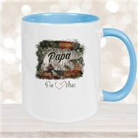 Tasse Vatertag 7 Papa "Bär" Wunschnamen Keramik Personalisiert versch. Farben
