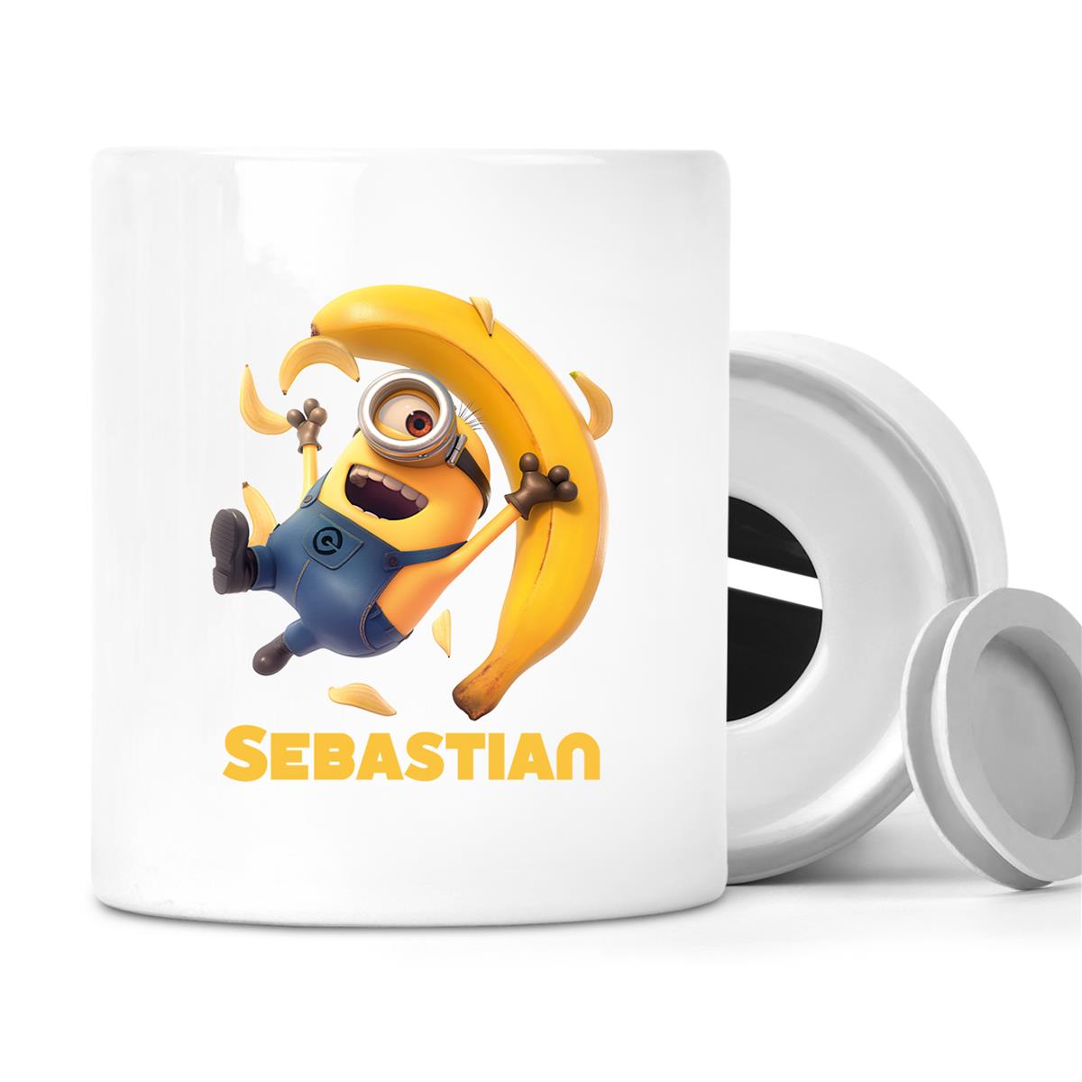 Spardose Minions Kinder Minion 2 Banana Wunschname personalisiert