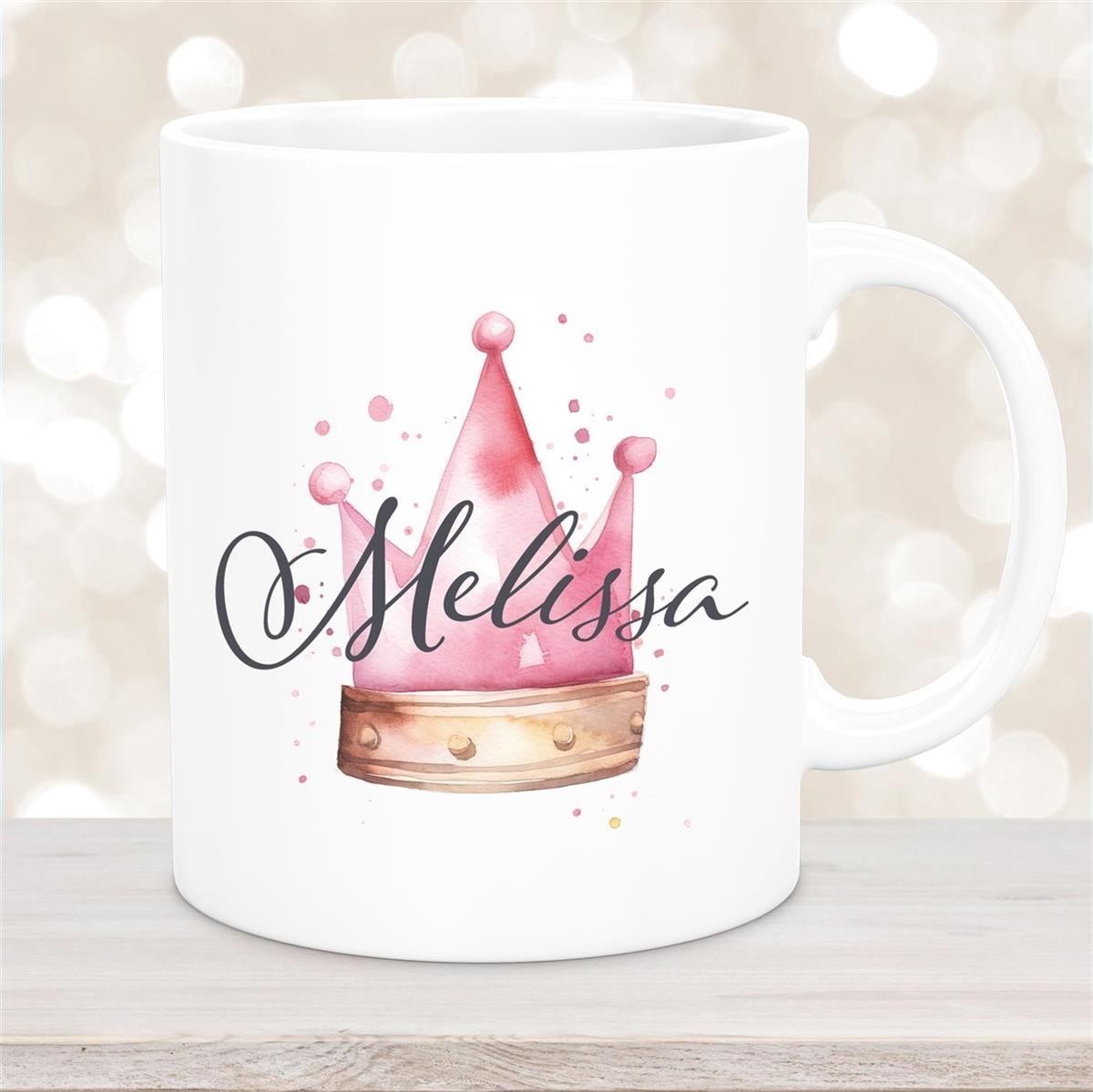 Tasse Krone #1 Wunschname Keramik Kinderbecher personalisiert Weiß Tasse Krone #1 Wunschname Keramik Kinderbecher personalisiert Weiß