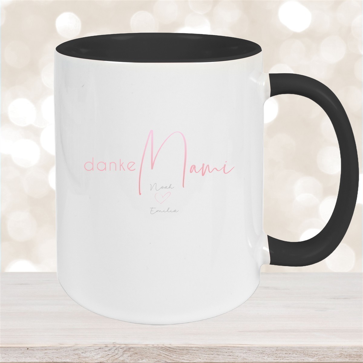 Tasse Muttertag #5 Wunschnamen Keramik Personalisiert versch. Farben