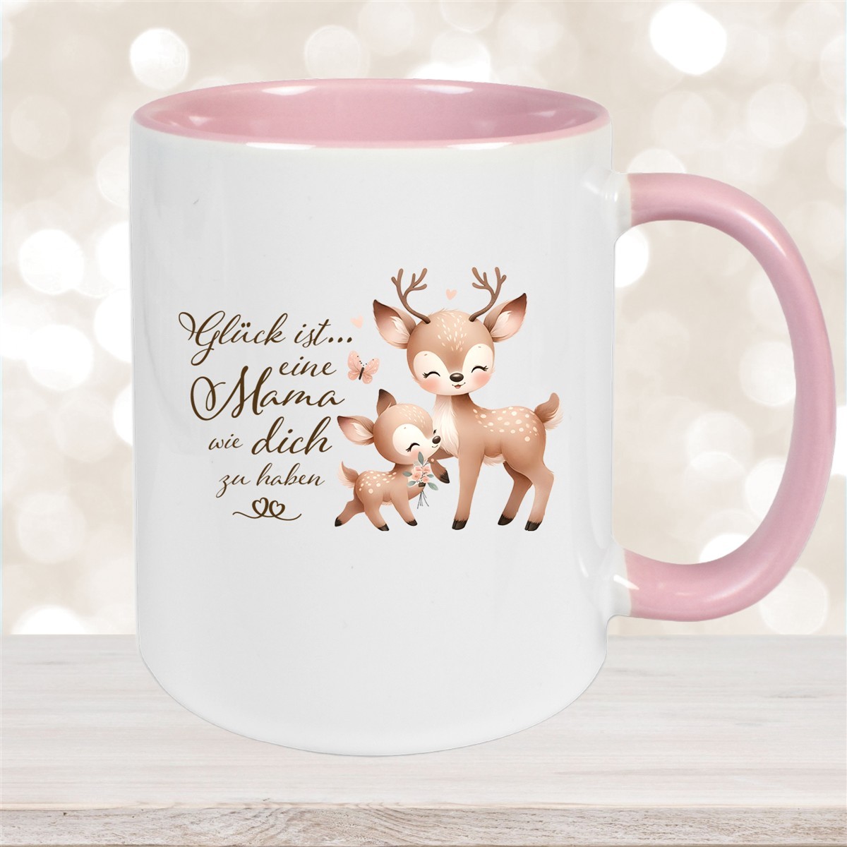 Tasse Muttertag #7 Keramik Altrosa