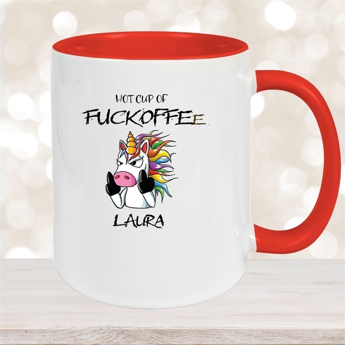 Tasse Einhorn #9 Wunschname Keramik Kinderbecher personalisiert versch. Farben