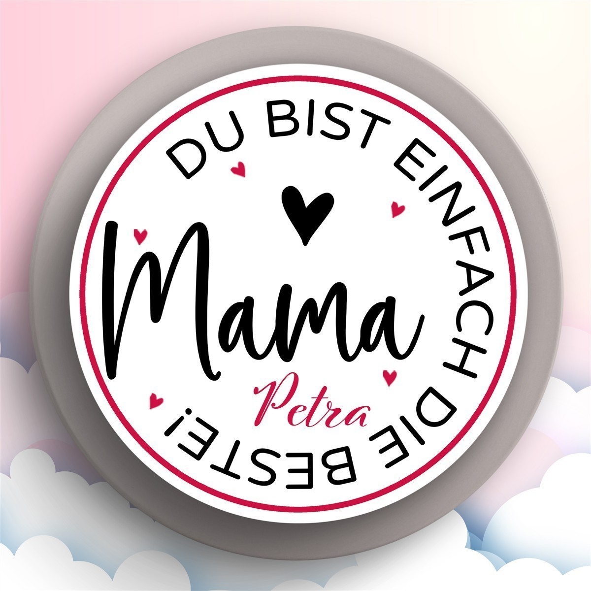 Tortenaufleger Muttertag #3 Personalisierbar (20cm) Tortenaufleger Muttertag #3 Personalisierbar (20cm)