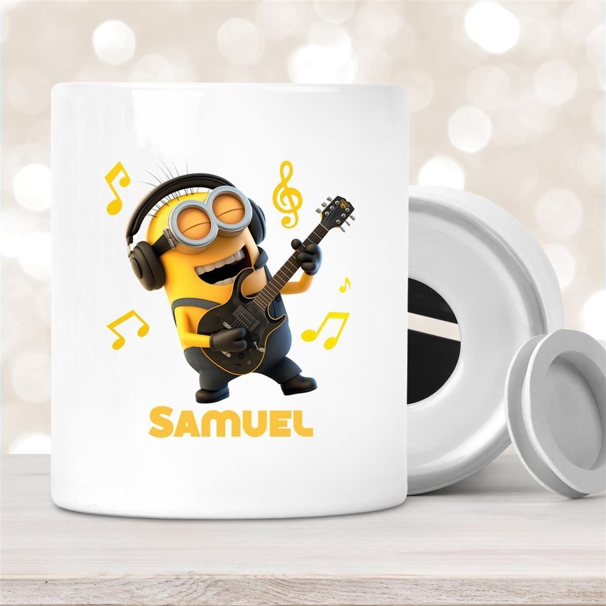 Spardose Minions Kinder Minion #6 Rockstar Wunschname personalisiert Spardose Minions Kinder Minion #6 Rockstar Wunschname personalisiert