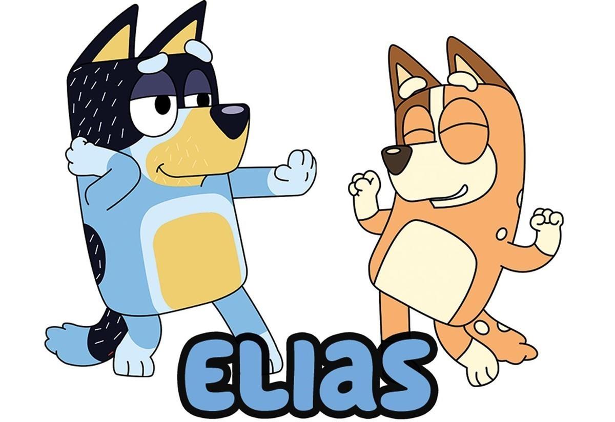 Tasse Bluey 1 Wunschname Emaille Kinderbecher personalisiert