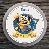 Tortenaufleger Geburtstag Minions #3 – Magische Kuchendekoration für Kindergeburtstage