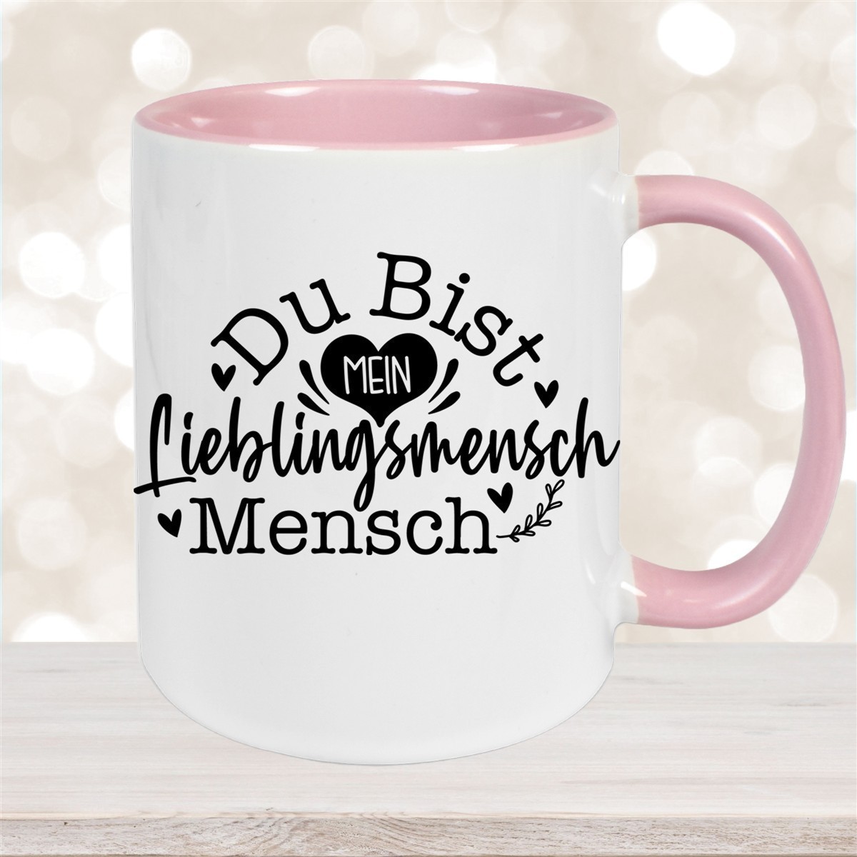 Tasse Spruch Valentinstag #14 Keramik versch. Farben