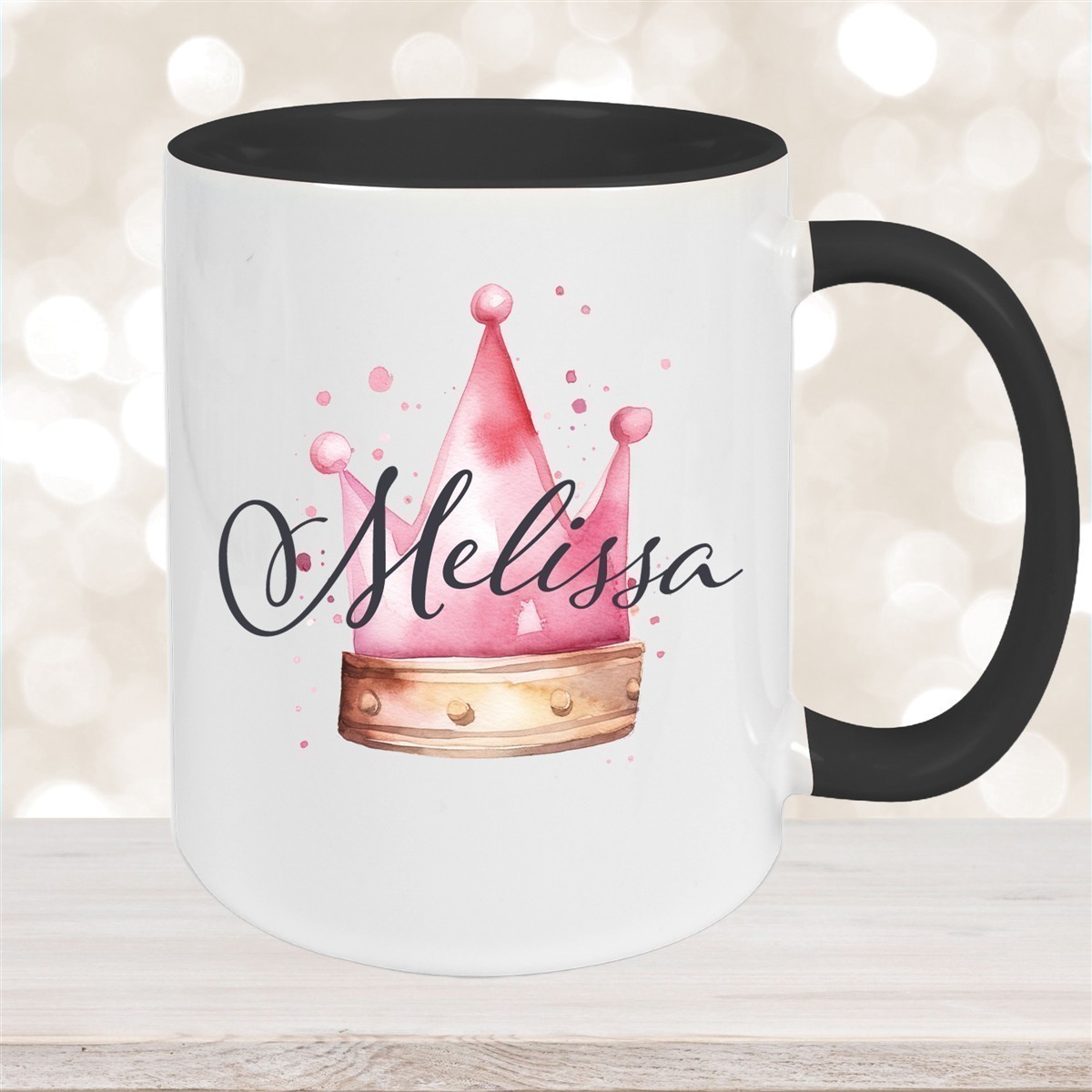 Tasse Krone #1 Wunschname Keramik Kinderbecher personalisiert versch. Farben