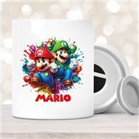 Spardose Super Mario #3 Wunschname personalisiert