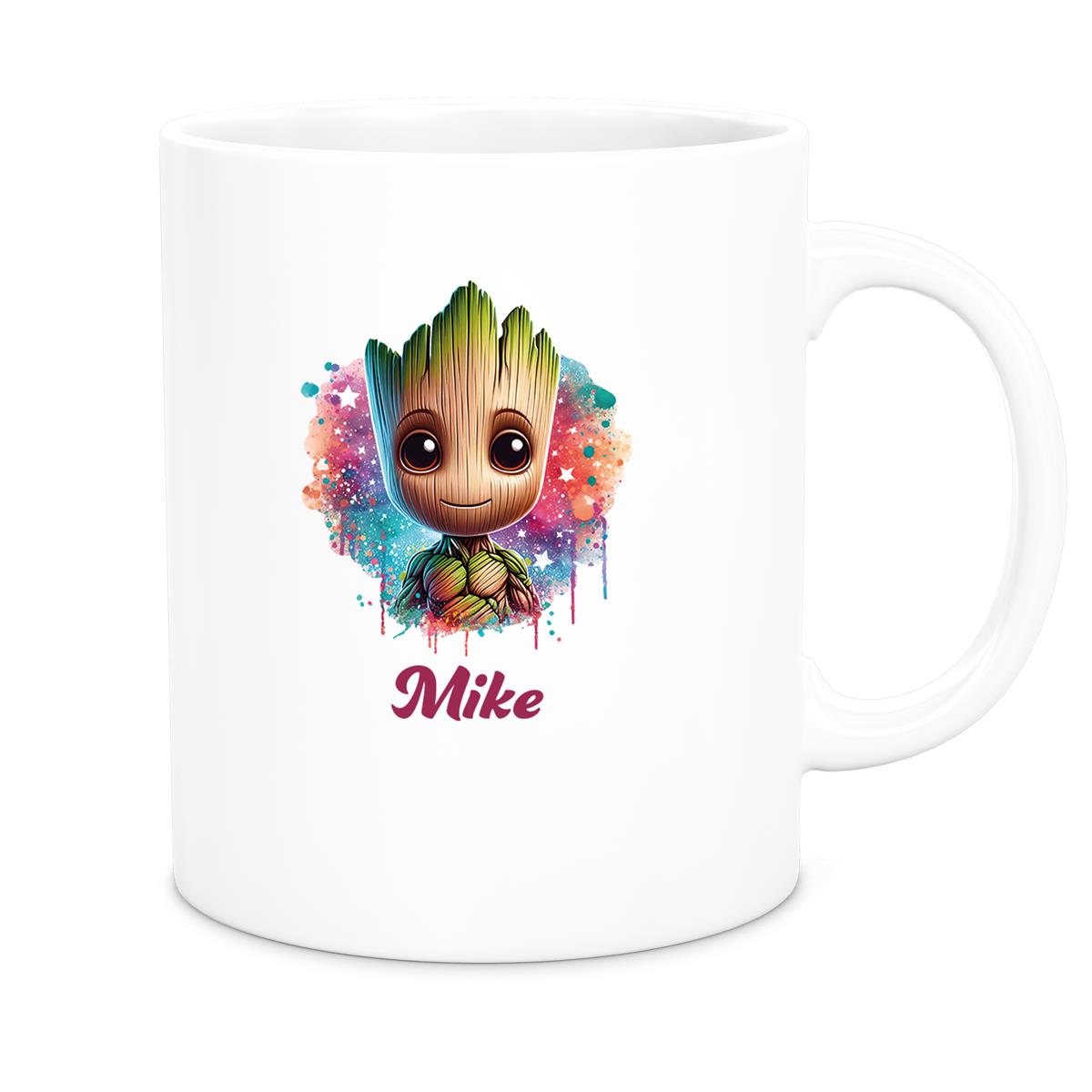 Tasse Baby-Groot 4 Wunschname Keramik Kinderbecher personalisiert versch. Farben
