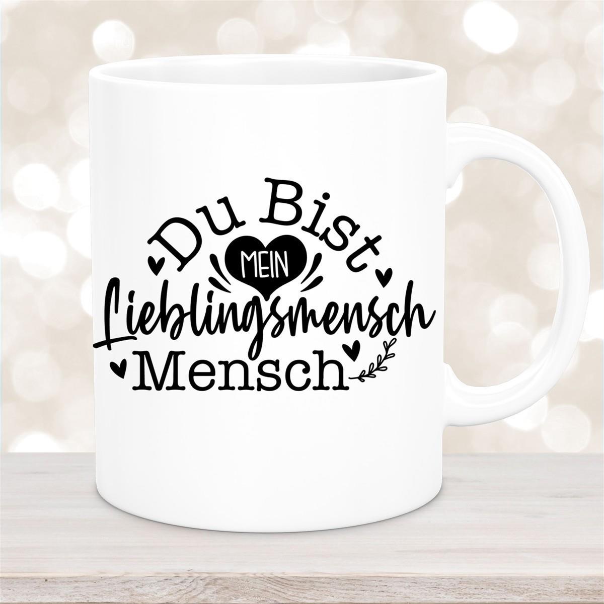 Tasse Spruch Valentinstag 14 Keramik versch. Farben