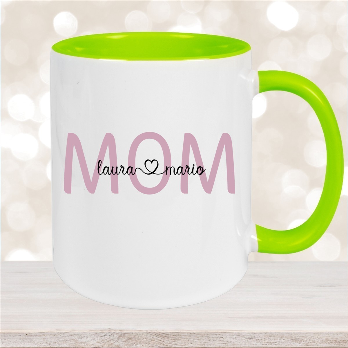 Tasse Muttertag #2 Wunschnamen Keramik Personalisiert versch. Farben
