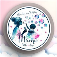 Tortenaufleger Muttertag #4 Personalisierbar (20cm)