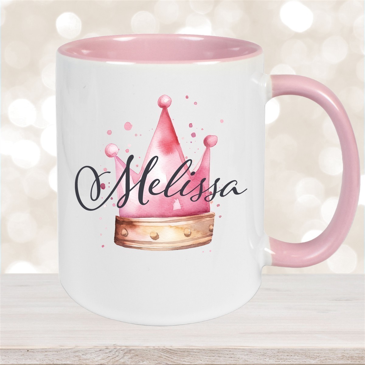 Tasse Krone #1 Wunschname Keramik Kinderbecher personalisiert versch. Farben