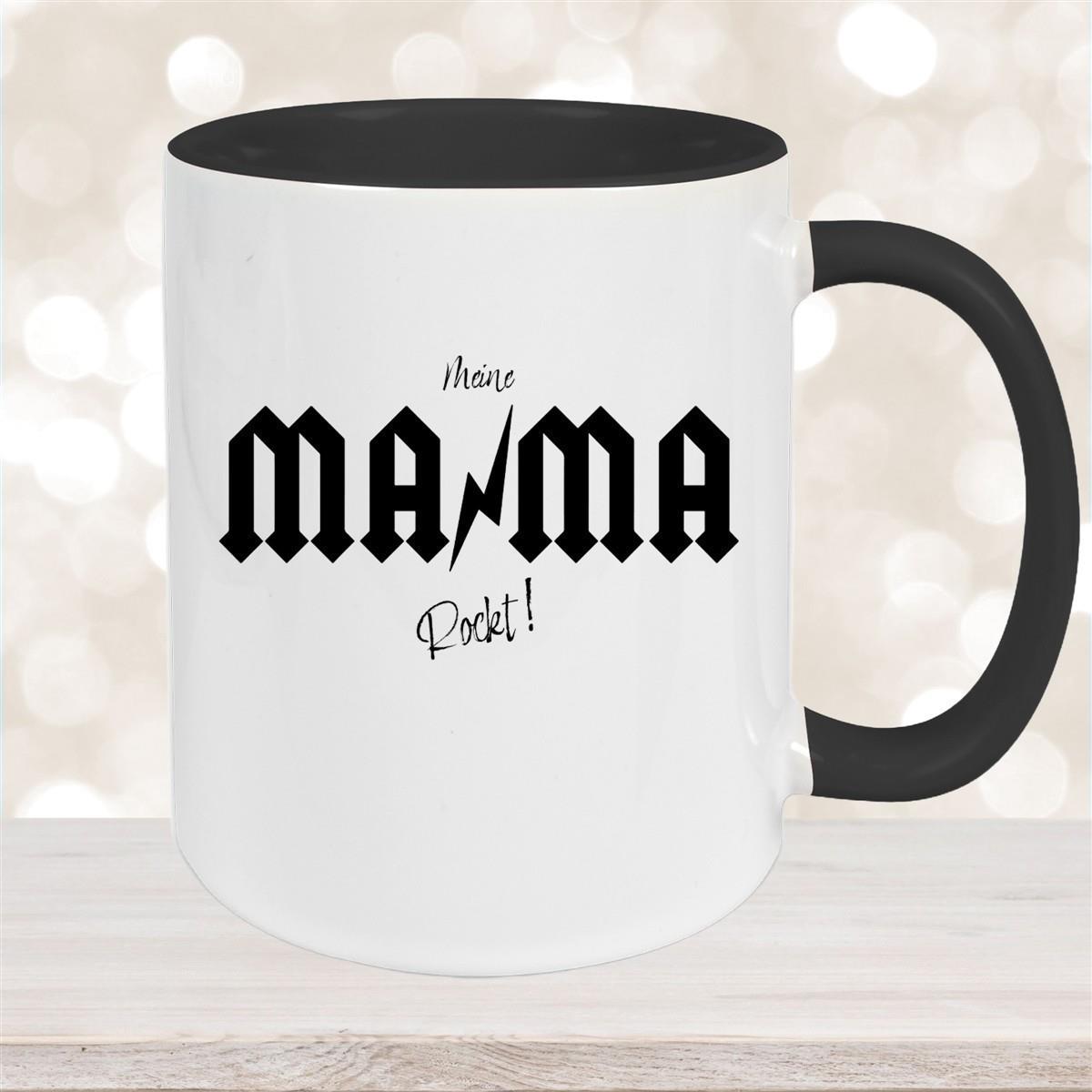 Tasse Muttertag 3 Wunschnamen Keramik Personalisiert versch. Farben