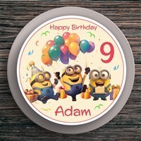Tortenaufleger Geburtstag Minions #6 – Magische Kuchendekoration für Kindergeburtstage 