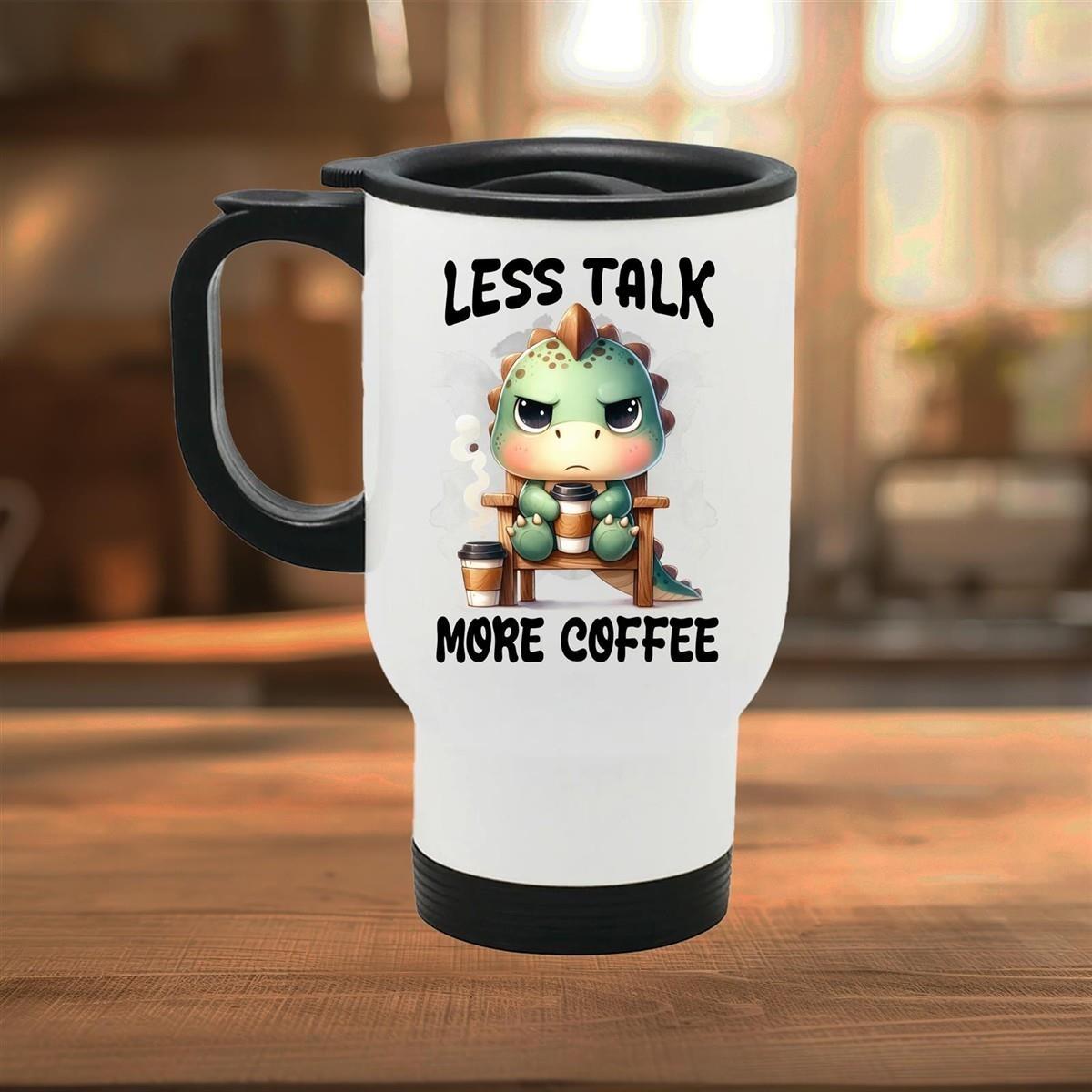 Edelstahl-Thermobecher mit Deckel Moore-Coffee 3 weiß