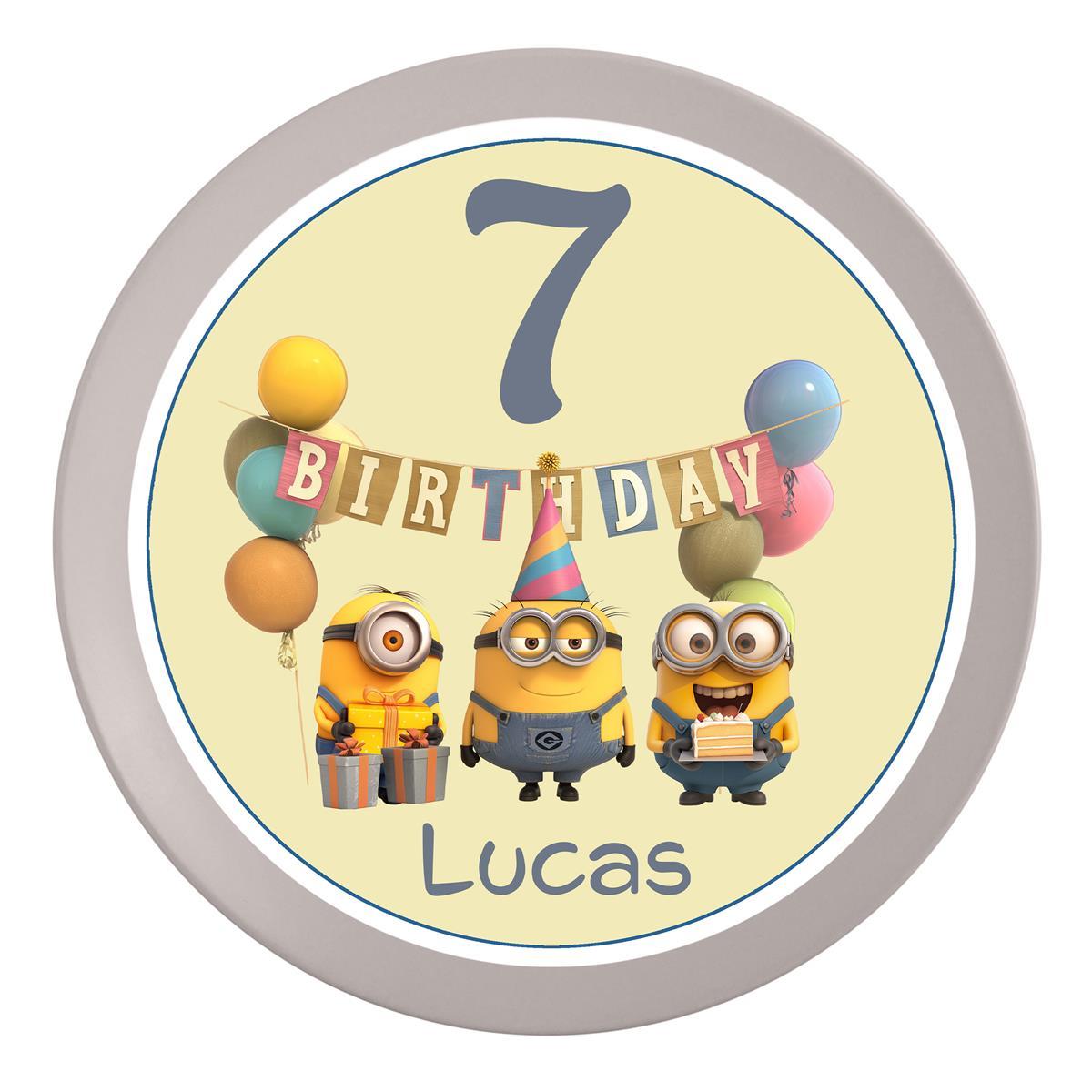 Tortenaufleger Geburtstag Minions 4 – Magische Kuchendekoration für Kindergeburtstage