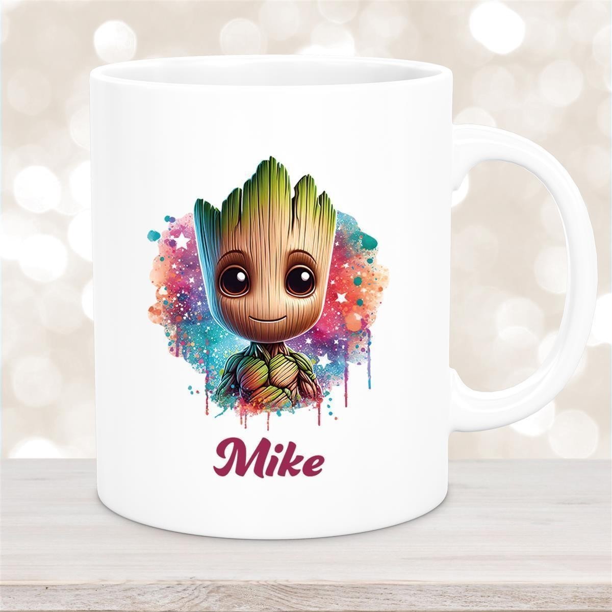 Tasse Baby-Groot #4 Wunschname Keramik Kinderbecher personalisiert Weiß Tasse Baby-Groot #4 Wunschname Keramik Kinderbecher personalisiert Weiß